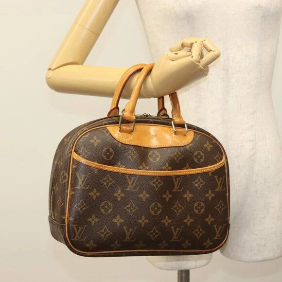LOUIS VUITTON Monogram Trouville Hand Bag M42228 LV Auth 132216 - Picture 14 of 16